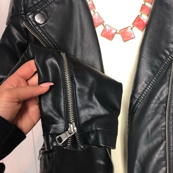 LA hearts Pacsun leather jacket - Picture 3 of 6